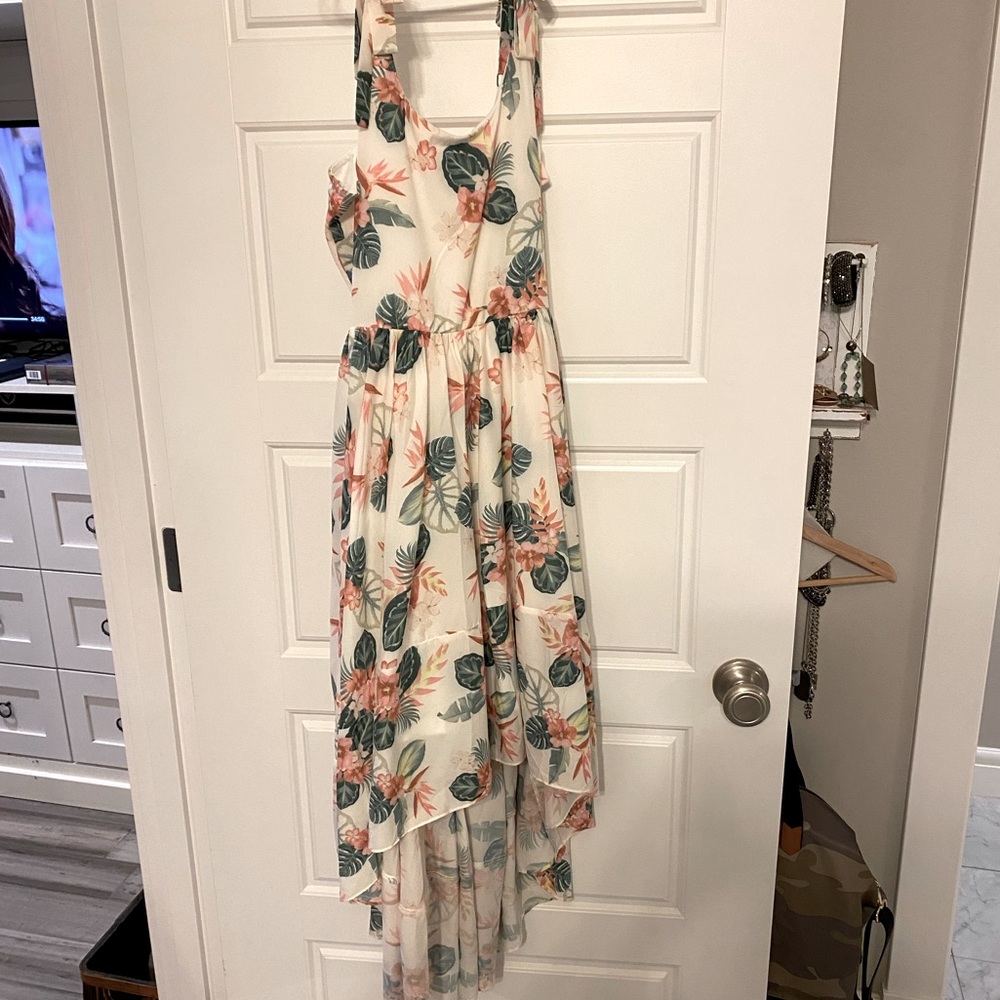 Big Girl Spring Floral Dress